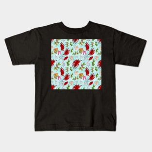 Australian Christmas Pattern Kids T-Shirt